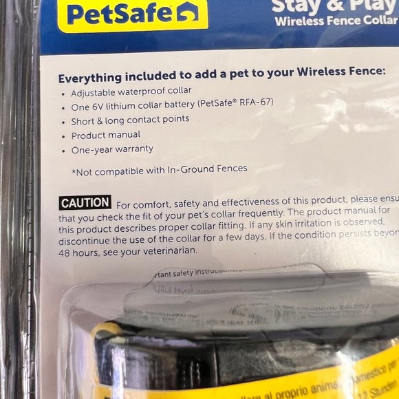 PetSafe Stay&Play Wireless Pet Fence with Replaceable Battery Collar - Picture 3 of 3